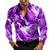 cheap Men&#039;s Satin Shirt-Men&#039;s Marble Gradient Color Abstract Liquid Art Shirt Satin Shirt Dress Shirt Long Sleeve Fashion Casual Vacation Dailywear Summer Spring Fall Turndown 3D Print Button Up Shirts Red Blue Purple Light
