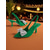 cheap Nightlife Party-Women&#039;s Green Satin Slingback Heels - Pointed Toe Party Shoes with Rhinestone Bow for Nightlife, Clubbing and Evening Events