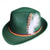 ieftine Pălărie Fedora-Bărbați Pălărie Pălărie Oktoberfest Verde Închis Maro Material Textil Pană Modă Casual Stradă Zilnic Bloc Culoare Cremă Cu Protecție Solară Respirabil
