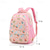 זול תיקי גב לילדים ונוער-ילדים בנים בנות תרמיל תיק לבית הספר תרמיל פונקציונלי תיק ספרים לתרמיל בית ספר בית הספר ניילון מתכווננת קיבולת גבוהה קל משקל רוכסן הדפס ורוד מסמיק סגול