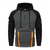 abordables sweats à capuche basiques pour hommes-Homme Sweat à capuche Sweat à capuche quart zippé Noir Chameau Gris foncé À capuche Bloc de Couleur Patchwork Avec Poches Quart de zip Sport &amp; Loisir Quotidien Fête Polyester Streetwear Basique