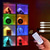 ieftine Lumini decorative-Lumină magnetică reîncărcabilă cu led rgb pentru dulap cu telecomandă lumină pentru imagine 12 opțiuni de culoare lumină de interior pentru dulapuri și vitrine reîncărcabilă prin usb lampa decorativă pentru casă de crăciun de Halloween 1/3buc