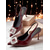 baratos sapatos slingback-sapatos de salto alto slingback de couro envernizado bordô feminino - bico fino e fivela de cristal para eventos formais e coquetéis