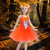 cheap Girls' Costumes-Fairy Tale Animal Fox Blue Dog Dress Costume Tutu Storybook Characters Girls' Kid's Halloween Carnival Performance Educational Dress Up School Event Dress Up