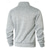 cheap Basic Sweatshirts-Men's Sweatshirt Full Zip Sweatshirt Black Army Green Dark Gray Standing Collar Plain Pocket Daily Sports &amp; Outdoor Holiday Polyester Streetwear Basic Casual Spring Fall Clothing Apparel Hoodies