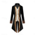 cheap Tops-Punk &amp; Gothic Medieval Steampunk Coat Cosplay Costume Tuxedo Vampire Gentleman Plus Size Fancy Dress Men's Royal Steampunk Carnival Masquerade Performance Event / Party Cocktail Party Adults' Coat