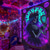 preiswerte Halloween-Wandteppiche-Schwarzlicht Wandteppich Skelett Tarotkarte Leuchtend im Dunkeln Glow Party UV reaktiv Trippy Nebelig hängender Wandteppich Wandkunst Wandmalerei für Wohnzimmer Schlafzimmer