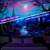 billige Veggtepper-Halloween Svartlysvev Gravplass UV Reaktiv Glød i Mørket Skog Trippy Fjell Tåkete Gravlund Spøkelse Hengende Tapestry Veggkunst Mural Stue Soverom