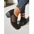 preiswerte Block Heels-Schwarze Damenschuhe aus Mesh mit Blockabsatz – atmungsaktive Pumps im Vintage-Stil fürs Büro, Gartenpartys und elegante Freizeitlooks