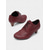 ieftine Victorian și Edwardian-Pantofi Oxford vintage edwardieni pentru femei – pantofi brogue din piele cu șireturi, culoare vișinie, stil retro anii 1900-1910 pentru petreceri cu ceai, reconstituiri istorice și evenimente elegante de seară