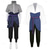 billiga Animekostymer-Cosplay Ninja Sasuke Uchiha Animé Cosplay-kostym Kläder Cosplay-kostymer Halloween Karnival Prestanda Fest Scen Topp Byxor Till Herr Vuxen
