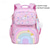 abordables Sacs à dos pour Enfants et Adolescents-Sac à dos arc-en-ciel licorne pour filles, idéal pour l'école primaire : léger, imperméable, grande capacité, avec plusieurs compartiments, parfait pour l'école et les voyages.