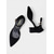 cheap Block Heel Pumps-Women's Pink Suede Ankle Strap Block Heels – Elegant Pointed Toe Dress Pumps with Charm Detail for Weddings, Parties, and Office Wear