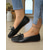 ieftine Mocasini de Damă-Mocassini pentru femei din aur metalic cu fundă – Pantofi loafers confortabili ușor de încălțat pentru ocazii casual și elegante perfecti pentru petreceri călătorii și purtare zilnică