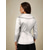 abordables Blouses Élégantes-Femmes Chemisier Hauts de soirée Nœud devant Élégant Métallique Moderne Manche 3/4 Col en V Hauts Réguliers Soirée robe demoiselle d honneur Semi-Formel Blanche Printemps, Automne, Hiver, Été