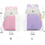 cheap Kids &amp; Teen Backpacks-Girls' Pink and White School Backpack with Cute Cartoon Keychain, Lightweight Waterproof Bookbag with Large Capacity for Elementary and Middle School Students