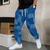 cheap Men&#039;s Printed Sweatpants-Men&#039;s Paisley Color Block Sweatpants Joggers Trousers Mid Waist Drawstring Elastic Waist Ethnic Casual Jogging Streetwear Workout Athletic Sweatpants with Pockets Spring Fall 3D Print Black 1 Black