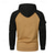 abordables sweats à capuche basiques pour hommes-Homme Sweat à capuche Sweat à capuche quart zippé Noir Chameau Gris foncé À capuche Bloc de Couleur Patchwork Avec Poches Quart de zip Sport &amp; Loisir Quotidien Fête Polyester Streetwear Basique