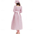 abordables Pionnier / 19ème siècle-250e anniversaire des États-Unis 19ème siècle années 1800 Costume de cosplay Robe Prairie Ensemble bonnet et tablier Fille pionnière Epoque Coloniale Pionnier Guerre d'indépendance américaine Fleuri