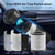 cheap Tool Accessories-Car Air Purifier, Air Purifier for Car with True HEPA Filter Clean Air, Eliminate Dust,Odor,Portable Car Accessories Built-in Air Freshener and Perfume Diffuser for Traveling, Home, Office Use