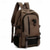 cheap College Backpacks-Men&#039;s Backpack School Bag Bookbag Functional Backpack School Backpack Bookbag School Daily Canvas Adjustable Large Capacity Lightweight Zipper Light Khaki. Black Army Green
