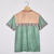 baratos Estilo étnico-Homens Tribal Étnico Camiseta Camisa Henley Camisetas Manga Curta Designer Básico Étnico Ao ar livre Casual Diário Verão Azul Céu Preto Verde Claro Azul Escuro Azul Claro Henley Camiseta Henley