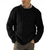 preiswerte Herrenpullover-Herren Pullover Strickpullover Gerippt Stricken Normale Oberteile Gestrickt Einfach Rundhalsausschnitt Mode Basic Urlaub Alltagskleidung Bekleidung Herbst Winter Schwarz Weiß M L XL