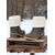 abordables Bottes de neige et d'hiver-Bottines en similicuir pour femme avec revers et boucle en peau lainée – bottines d'hiver décontractées à talons épais pour l'extérieur, les voyages et les tenues douillettes