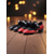 cheap Jazz Shoes-Women's Red and Black Split Sole Jazz Dance Shoes - Comfortable Slip-Resistant Performance Sneakers for Latin, Modern and Ballroom Practice
