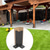 abordables Hasta 30 $-Juego de soportes de anclaje para postes de terraza ajustables para postes de 1,5 x 1,5, 2 x 2, 2 x 4 y 4 x 4, soporte de metal pesado para cercas de madera y cenadores.