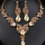abordables Parures de Bijoux-Parure de bijoux 2 Chrome 1 Collier Boucles d'oreilles Femmes Élégant ancien Mode Le style rétro Classique Parure de Bijoux Pour Mariage Soirée robe demoiselle d honneur