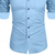 preiswerte Button-Down-Hemden für Herren-Herren Hemd Kleidhemd Einfach Formell Hochzeit Schwarz Weiß Wein Marineblau Langarm Umlegekragen Sommer Frühling Bekleidung