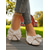 baratos Sapatilhas de mulher-sapatilhas vermelhas femininas com laço grande – sapatos sociais elegantes de bico quadrado para festas, natal e looks do dia a dia