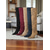 abordables Botas holgadas-Botas altas hasta la rodilla para mujer con diseño de pierna ancha, estilo convertible sobre la rodilla, botas de tacón de aguja con punta de gamuza para atuendos casuales de moda urbana.