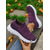 cheap Women's Sneakers-Women's Pink Flyknit Slip-On Sneakers with White Sole – Casual Lightweight Walking Shoes for Fitness, Travel and Everyday Wear
