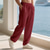 ieftine Vacanţă-Bărbați Pantaloni de in Pantaloni Pantaloni de vară Pantaloni de plajă Cordon Buzunar Talie elastică Simplu Confort Respirabil Zilnic Plajă Vacanță Hawaiană Boho Roșu Pepene Kaki Deschis
