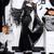 baratos Vestidos-Góticas Maxi Vestidos Blusa Shrug Sino Bruxa Mortícia Addams Renda Veludo Floral Fantasia Mulheres Fantasia Dia Das Bruxas Carnaval Espetáculo Festa Adulto Blusa Vestido