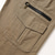 economico Pantaloni cargo-Per uomo Pantaloni Cargo Pantaloni Bottoni Multi-tasche Semplice Indossabile All'aperto Quotidiano Campeggio &amp; Escursionismo Moda Classico Nero Giallo