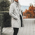 economico Trench da uomo-Per uomo Cappotto Trench Trench lungo Vacanza Quotidiano Autunno Inverno Poliestere Calore Termico Antivento Capispalla Abbigliamento Moda Classico Semplice Tasca Bavero Doppiopetto
