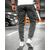 cheap Cargo-Men's Cargo Sweatpants Sweatpants Joggers Trousers Drawstring Pocket Elastic Waist Plain Comfort Daily Sports Outdoor Fashion Casual Black Light Grey Micro-elastic