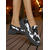 ieftine Mocasini de Damă-Loaferi cu imprimeu zebra pentru femei – Pantofi chunky platform slip-on cu detaliu în lanț auriu pantofi fashion îndrăzneți cu imprimeu animal pentru ținute casual streetwear și Oktoberfest