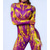 levne Dámské kostýmy-Karnevalový kostým Oblek na celé tělo Vzorované obleky Zentai Cosplay kostým Bodýčko Potisk Sexy kostým předvečer Všech svatých Pánské Dámské Kostým pro Párty Výkon Plesová maškaráda Dospělé