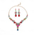 abordables Parures de Bijoux-Parure de bijoux 2 Chrome 1 Collier Boucles d'oreilles Femmes Élégant ancien Mode Le style rétro Classique Parure de Bijoux Pour Mariage Soirée robe demoiselle d honneur