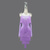 abordables robe de compétition-Robe de danse latine à manches longues pour femme, tenue de soirée, de salsa, de rumba, de chacha, avec pompons en cristal et strass