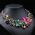 abordables Parures de Bijoux-Parure de bijoux 2 Strass Chrome 1 Collier Boucles d'oreilles Femmes Élégant ancien Mode Le style rétro Classique Parure de Bijoux Pour Mariage Soirée robe demoiselle d honneur