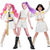 billige Jentekostymer-Inspirert av koreansk idol Popstjerne Kostume Fancy dress Virtuelt idol for Jente Barn Halloween Karneval Ytelse Comic Con Anime-messe