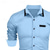 preiswerte Button-Down-Hemden für Herren-Herren Hemd Kleidhemd Einfach Formell Hochzeit Schwarz Weiß Wein Marineblau Langarm Umlegekragen Sommer Frühling Bekleidung