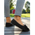 baratos Sapatilhas de mulher-sapatilhas vermelhas femininas com laço grande – sapatos sociais elegantes de bico quadrado para festas, natal e looks do dia a dia