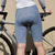 billiga Byxor, shorts och kjolar för kvinnor-WOSAWE Dam Ensfärgat Cykelvägshorts Cykelbyxor MTB-shorts Cykel Shorts Vadderade shorts Formsydd Bergscykling Vägcykling sporter Anti-halk band Snabb tork Reflexremsa Elastisk Svart Grå Elastan Kläder