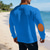 baratos Camiseta de malha waffle-Homens Camiseta Camisetas Camiseta de malha waffle T-shirt Manga Longa Decote V Primavera Outono Bloco de cor Moda Designer Básico Cordões Férias Rua Para Noite Adamascado Preto Branco Top Tee para
